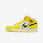 NIKE中國官網 現有 Air Jordan 1 Mid SE “黃玫瑰”大童款籃球鞋