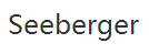 seeberger優惠券