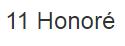 11honore優惠券